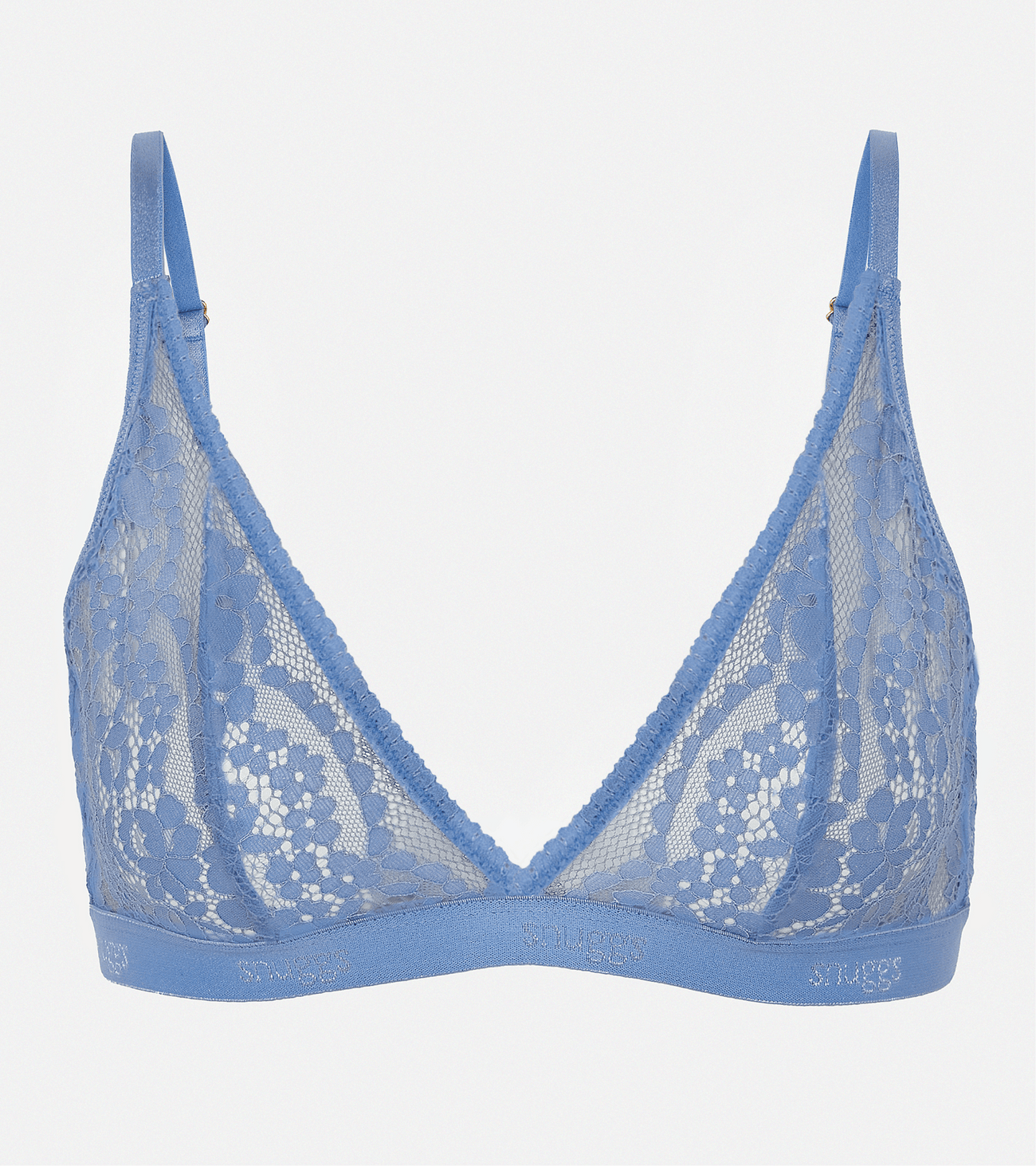 Muse - Triangel Bralette - Puderblau