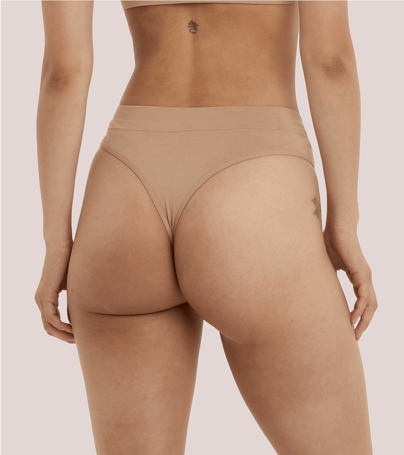 Nahtloser - High-Rise - Beige