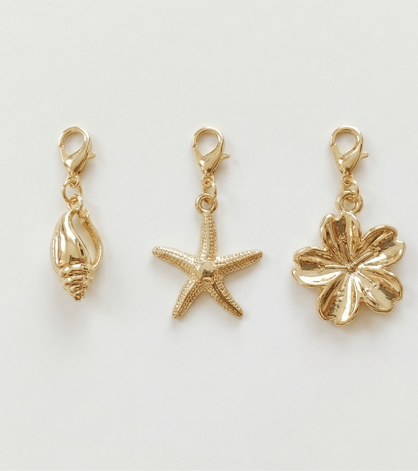 Bademode - Ansteckbare Charms - 3 - Gold
